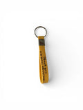 Appreciation / thank you quote keychain - Gold - Thank you for being awesome