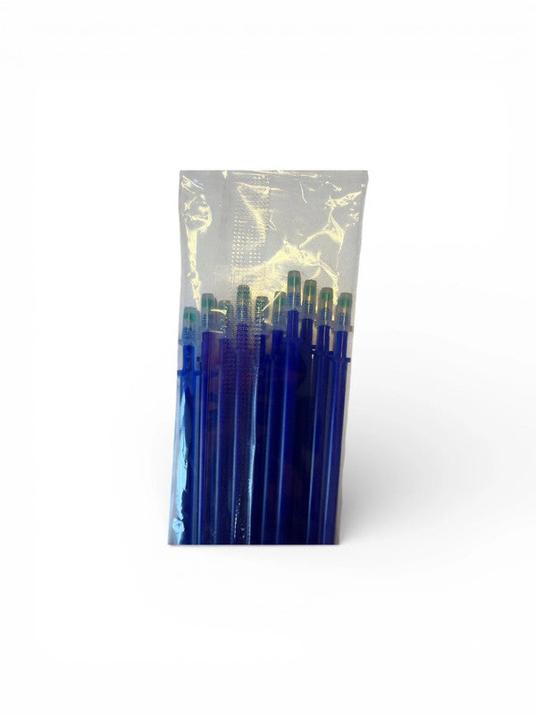 10 x erasable pen refills - blue ink