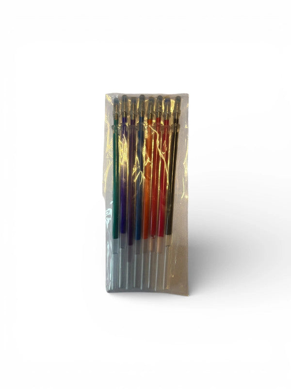 8 x erasable ink refills - multicolour - rainbow