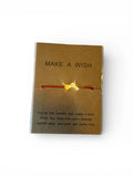 Make a wish heart bracelet and description card