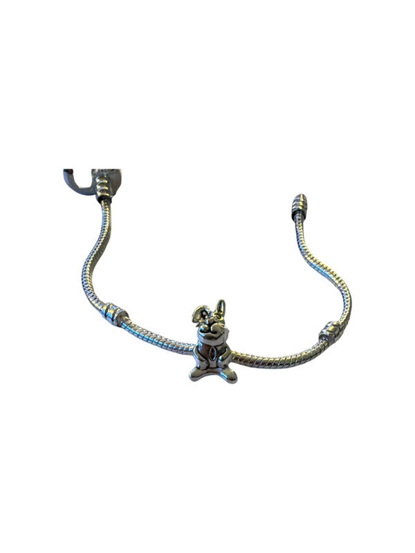 Metal charm for charm bracelet - Rabbit