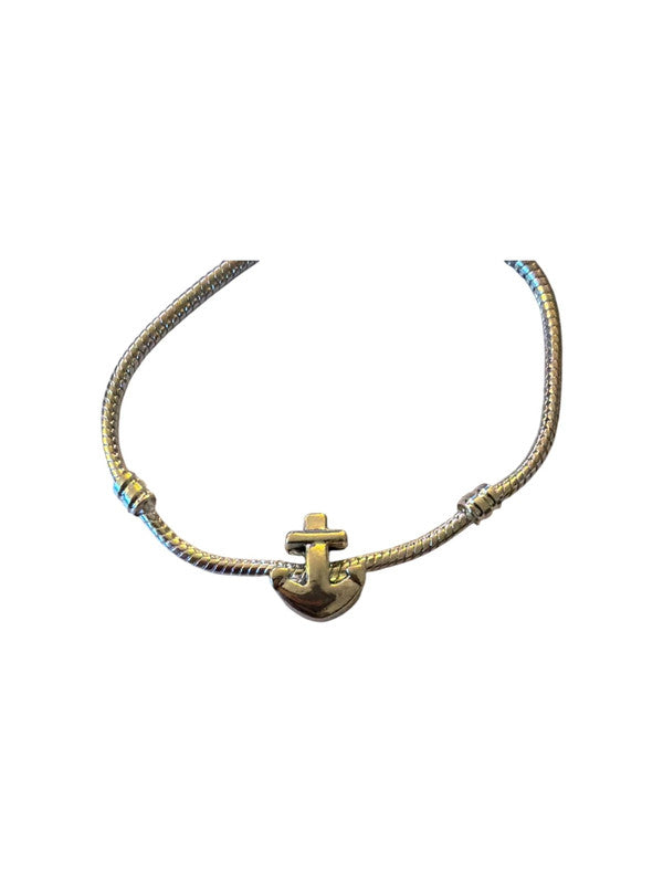 Metal charm for charm bracelet - Anchor