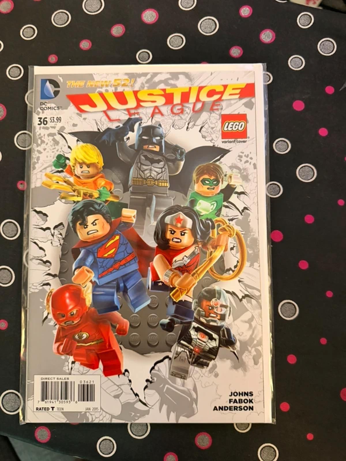 DC Comics - Justice League #36 - Lego Variant cover